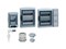 LEGRAND Шкаф настенный 1 ряд, 4 модуля, с темно-серой дверцей, с клеммными колодками, IP 65, светло-серый, Plexo - 2