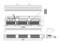 Hyperline Патч-панель высокой плотности 19", 1U, 48 портов RJ-45, полный экран, категория 6, Dual IDC - 1