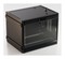 Hyperline Шкаф настенный 19-дюймовый (19"), 22U, 1098x600х450мм, стеклянная дверь с перфорацией по бокам, ручка с замком, с возможностью установки на ножки (в комплекте), цвет черный (RAL 9004) (разобранный) - 4