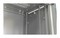 Hyperline Шкаф настенный 19-дюймовый (19"), 22U, 1098x600х450мм, металлическая передняя дверь с замком, две боковые панели, с возможностью установки на ножки (в комплекте), цвет серый (RAL 7035) (разобранный) - 1