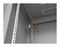 Hyperline Шкаф настенный 19-дюймовый (19"), 6U, 367x600х300мм, стальная дверь, несъемные стенки, 1 пара профилей, цвет серый (RAL 7035) (собранный) - 4