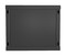 Hyperline Шкаф настенный 19-дюймовый (19"), 6U, 367x600х300мм, стальная дверь, несъемные стенки, 1 пара профилей, цвет черный (RAL 9005) (собранный) - 2