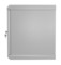 Hyperline Шкаф настенный 19-дюймовый (19"), 6U, 367x600х450мм, перфорированная стальная дверь, несъемные стенки, 1 пара профилей, цвет серый (RAL 7035) (собранный) - 4