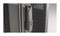 Hyperline Шкаф напольный 19-дюймовый, 22U, 1166x600х600 мм (ВхШхГ), передняя и задняя распашные перфорированные двери (75%), ручка с замком, цвет серый (RAL 7035) (разобранный) - 3