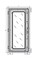 ZPAS Дверь стеклянная одностоворчатая в стальной раме для шкафа SZE2 2000x800 (1951-17-2-1) - 1