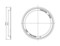 DKC / ДКС Кольцо резиновое уплотнительное для двустенной трубы D 110мм - 1