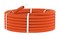 DKC / ДКС Труба гибкая гофрированная, номинальный ф16мм, ПНД, тяжёлая, с протяжкой, цвет оранжевый (RAL 2004) (цена за метр) - 1