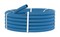 DKC / ДКС Труба гибкая гофрированная, номинальный ф16мм, полипропилен,легкая, не распространяет горение, без протяжки, цвет синий (цена за метр) - 1