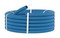 DKC / ДКС Труба гибкая гофрированная, номинальный ф40мм, полипропилен,легкая, не распространяет горение, с протяжкой, цвет синий (цена за метр) - 1