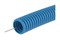 DKC / ДКС Труба гибкая гофрированная, номинальный ф32мм, полипропилен,сверхтяжёлая, не распространяет горение, с протяжкой, цвет синий (цена за метр) - 2