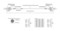 Hyperline Патч-корд волоконно-оптический MPO (папа)-MPO (папа), тип A, 12 волокон, 50/125 (OM3), 40/100G, LSZH, 1 м - 1