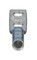 PANDUIT Медный наконечник, стандартный корпус с двумя отверстиями 6.4мм, расстояние между отверстиями 16мм, 6 AWG, (50 шт) - 1