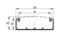 DKC / ДКС In-Liner Front Кабель-канал 140х50.0мм, без крышки, ПВХ, белый RAL 9016, (цена за 1 метр) - 1