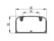 DKC / ДКС In-Liner Front Кабель-канал 90х50.0мм, с фронтальной (09510) крышкой, ПВХ, белый RAL 9016, (цена за 1 метр) - 1