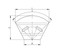 DKC / ДКС Угол СРО от 0 до 44° горизонтальный изменяемый, основание 100мм, высота 80мм, цинк-ламельная сталь (аналог горячеоцинкованный) - 1