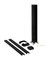 LEGRAND Snap-On Мини-колонна алюминиевая с крышкой из пластика 1 секция, высота 0.68 м, цвет черный - 1