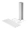 LEGRAND Snap-On Мини-колонна алюминиевая с крышкой из пластика 4 секции, высота 0.68 м, цвет белый - 1