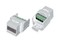 Hyperline Вставка формата Keystone Jack USB 2.0 (Type A) под винт, ROHS, белая - 1