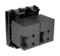DKC / ДКС USB зарядное устройство "Черный квадрат", 2.1А, 2 мод., Avanti - 2