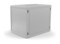 Hyperline Шкаф настенный 19-дюймовый (19"), 6U, 367x600х450мм, стальная дверь, несъемные стенки, 1 пара профилей, цвет серый (RAL 7035) (собранный) - 10