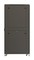 Hyperline Шкаф напольный 19-дюймовый, 42U, 2055x800х1200 мм (ВхШхГ), передняя и задняя распашные перфорированные двери (75%), ручка с замком, цвет черный (RAL 9005) (разобранный) - 5
