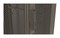 Hyperline Шкаф напольный 19-дюймовый, 32U, 1610x600х800 мм (ВхШхГ), передняя и задняя распашные перфорированные двери (75%), ручка с замком, цвет серый (RAL 7035) (разобранный) - 6