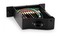 Hyperline Волоконно-оптическая кассета 1xMTP (папа), 120x32 мм, 12LC адаптеров (цвет aqua), 12 волокон, OM3 - 4