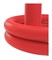 DKC / ДКС Труба двустенная гибкая гофрированная для электропроводки и кабельных линий, с протяжкой, в комплекте с соединительной муфтой, наружный ф50мм, в бухте 100м, цвет красный (цена за метр) - 5