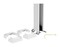 LEGRAND Snap-On Колонна алюминиевая с крышкой из пластика 1 секция 2.77 м, с возможностью увеличения высоты колонны до 4.05 м, цвет белый - 3