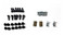Hyperline Бокс оптический универсальный 19", от 8 до 48 портов (SC, duplex LC, ST, FC), со сплайс пластиной, без пигтейлов и проходных адаптеров, 2U, серый - 68