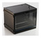 Hyperline Шкаф настенный 19-дюймовый (19"), 22U, 1098x600х450мм, стеклянная дверь с перфорацией по бокам, ручка с замком, с возможностью установки на ножки (в комплекте), цвет черный (RAL 9004) (разобранный) - 40