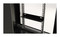 Hyperline Шкаф настенный 19-дюймовый (19"), 6U, 367x600х450мм, стеклянная дверь с перфорацией по бокам, ручка с замком, цвет черный (RAL 9004) (разобранный) - 40