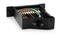 Hyperline Волоконно-оптическая кассета 1xMTP (папа), 120x32 мм, 12LC адаптеров (цвет aqua), 12 волокон, OM3 - 20