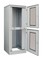 ZPAS Фальш-панель вертикальная 32U для шкафов шириной 800 мм, цвет серый (RAL 7035), в комплекте 2 шт. с крепежными элементами - 10