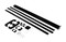 LEGRAND Snap-On Мобильная колонна алюминиевая с крышкой из пластика 1 секция, высота 2 м, цвет черный - 12
