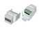 Hyperline Вставка формата Keystone Jack USB 2.0 (Type A) под винт, ROHS, белая - 25