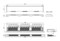 Hyperline Патч-панель высокой плотности 19", 0.5U, 24 порта RJ-45, категория 6, Dual IDC, экранированная - 16