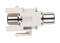 Hyperline Вставка формата Keystone Jack с проходным адаптером RCA (синий), D type, ROHS, белая - 45