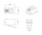 Hyperline Телефонный разъем RJ-11(4P4C) (3 µ"/ 3 микродюйма) для телефонной трубки (100 шт) - 24