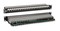 Hyperline Патч-панель 19", 1U, 24 порта RJ-45 полн. экран., категория 6, Dual IDC, ROHS, цвет черный - 70