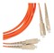 Hyperline Патч-корд волоконно-оптический (шнур) MM 50/125, SC-SC, 2.0 мм, duplex, LSZH, 50 м - 24