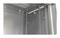 Hyperline Шкаф настенный 19-дюймовый (19"), 22U, 1098x600х450мм, металлическая передняя дверь с замком, две боковые панели, с возможностью установки на ножки (в комплекте), цвет серый (RAL 7035) (разобранный) - 70