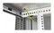 Hyperline Шкаф настенный 19-дюймовый (19"), 27U, 1316x600х600мм, стеклянная дверь с перфорацией по бокам, ручка с замком, с возможностью установки на ножки (в комплекте), цвет серый (RAL 7035) (разобранный) - 167