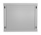 Hyperline Шкаф настенный 19-дюймовый (19"), 6U, 367x600х300мм, стальная дверь, несъемные стенки, 1 пара профилей, цвет серый (RAL 7035) (собранный) - 209