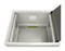 ZPAS Шкаф настенный 19-дюймовый (19"), серия SD2, 12U, 604x600х500, двухсекционный, со стеклянной дверью, цвет серый (RAL 7035) (SD-112) (собранный) - 71