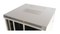 Hyperline Шкаф настенный 19-дюймовый (19"), 18U, 908x600х450мм, стеклянная дверь с перфорацией по бокам, ручка с замком, цвет серый (RAL 7035) (разобранный) - 142
