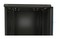 Hyperline Шкаф настенный 19-дюймовый (19"), 18U, 908x600х600мм, металлическая передняя дверь с замком, две боковые панели, цвет черный (RAL 9004) (разобранный) - 96