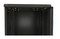 Hyperline Шкаф настенный 19-дюймовый (19"), 18U, 920x600х600мм, металлическая передняя дверь с замком, две боковые панели, с возможностью установки на ножки (в комплекте), цвет черный (RAL 9004) (разобранный) - 93