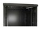 Hyperline Шкаф напольный 19-дюймовый, 27U, 1388x600х600 мм (ВхШхГ), передняя стеклянная дверь со стальными перфорированными боковинами, задняя дверь сплошная, ручка с замком, крыша нового типа, цвет черный (RAL 9004) (разобранный) - 117