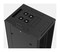 Hyperline Шкаф напольный 19-дюймовый, 27U, 1388x800х600 мм (ВхШхГ), передняя стеклянная дверь со стальными перфорированными боковинами, задняя дверь сплошная, ручка с замком, крыша нового типа, цвет черный (RAL 9004) (разобранный) - 142